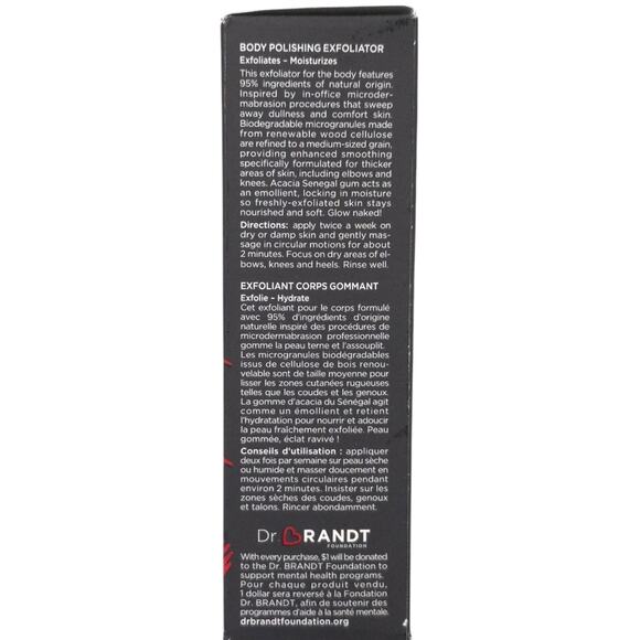 Dr. Brandt Microderbrasionsion Body Polishing Exfoliator - Picture 4 of 8